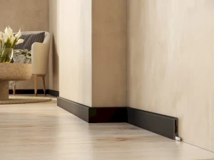 Listwa przypodłogowa DuroFit PF060B, PF080B, PF100B - Czarna
