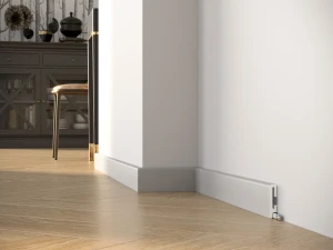 Listwa przypodłogowa DuroFit PF060G, PF080G, PF100G - Szara