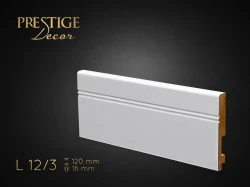 Listwa przypodłogowa MDF Biała 12cm Lakierowana