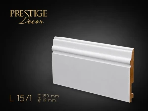 Listwa przypodłogowa MDF Biała 15cm Lakierowana