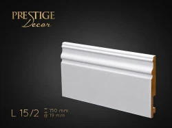 Listwa przypodłogowa MDF Biała 15cm Lakierowana