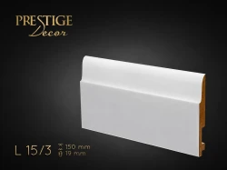 Listwa przypodłogowa MDF Biała 15cm Lakierowana
