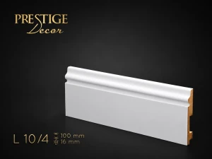 Listwa przypodłogowa MDF Biała 10cm Lakierowana