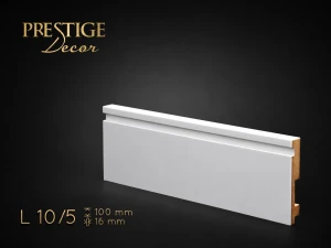Listwa przypodłogowa MDF Biała 10cm Lakierowana