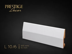 Listwa przypodłogowa MDF Biała 10cm Lakierowana