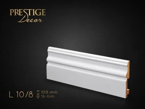 Listwa przypodłogowa MDF Biała 10cm Lakierowana