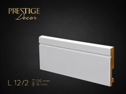 Listwa przypodłogowa MDF Biała 12cm Lakierowana