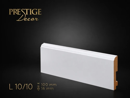 Listwa przypodłogowa MDF Biała L10/10