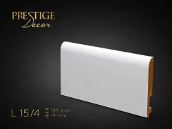 Listwa przypodłogowa MDF Biała 15cm Lakierowana