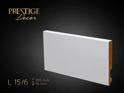 Listwa przypodłogowa MDF Biała 15cm Lakierowana