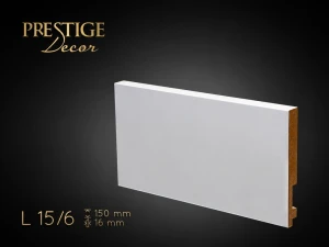 Listwa przypodłogowa MDF Biała 15cm Lakierowana