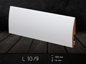 Listwa przypodłogowa MDF Biała 10cm